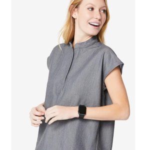Figs Rafaela Graphite top- M